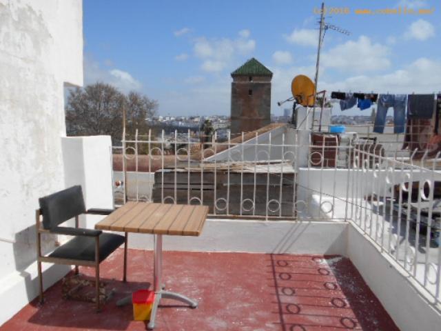 Belle maison en location avec terrasse à Rabat Oudaya