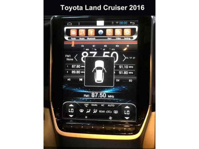 Photo Best Car Multimedia System Company Tesla Model Auto Radio Player Toyota Land Cruiser 2016 image 1/5