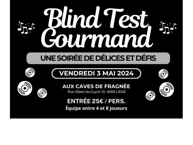 Photo Blind Test Gourmand: une soirée de délices et défis image 1/1