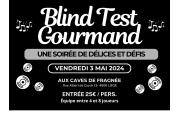 Annonce Blind Test Gourmand: une soirée de délices et défis