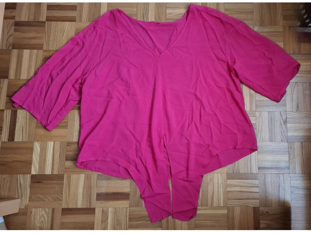 Blouse rose à nouer Chicorée