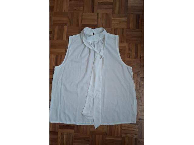 Blouse Shein blanc