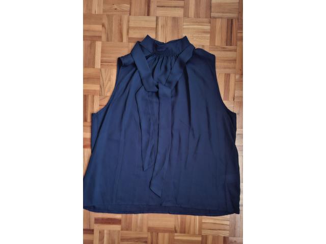 Blouse Shein bleu marine