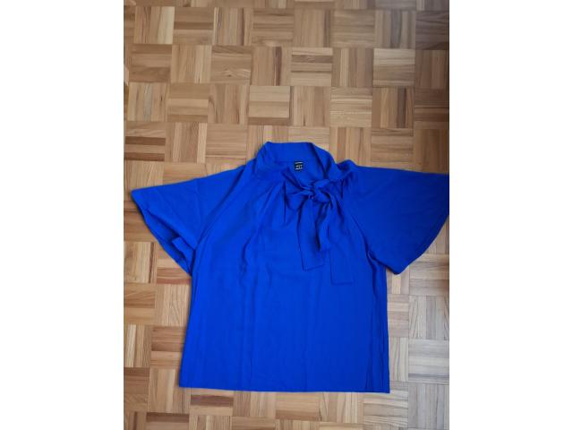 Blouse Shein bleue