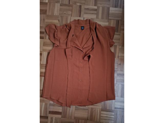 Blouse Shein brun