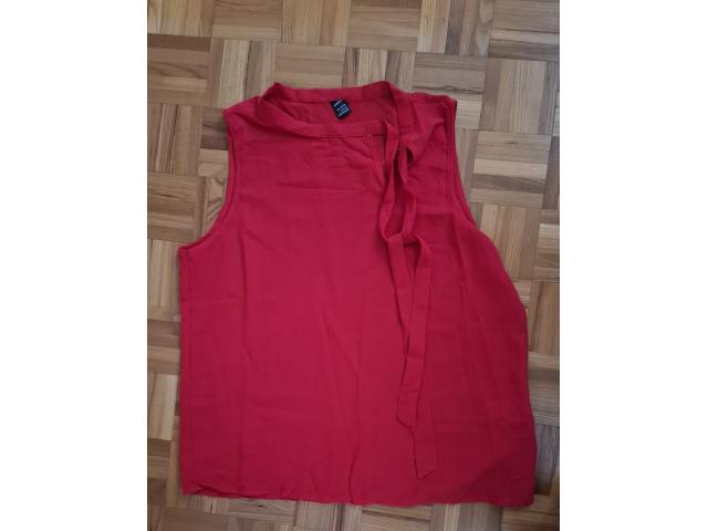 Blouse Shein rouge