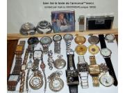 Annonce braderie de Lille ou autres brocantes lot de 30 montres.