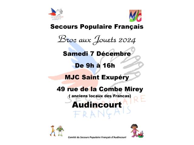 Broc aux jouets du Secours Populaire