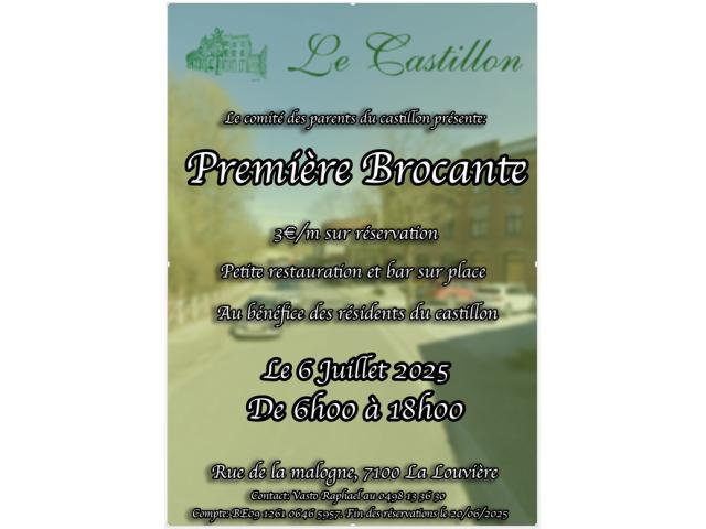 Brocante Solidaire- La Louvière