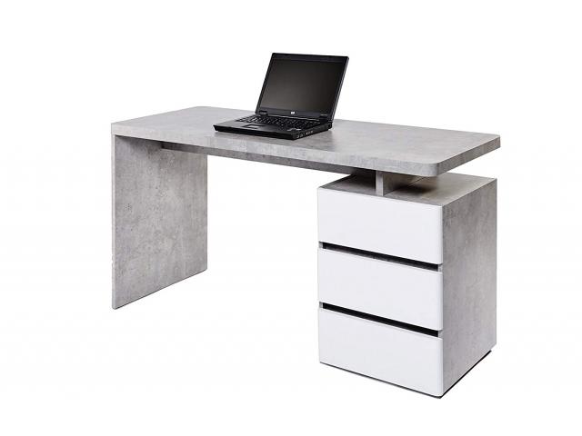 Bureau design tendance béton et blanc bureau design bureau bois massif bureau professionnel bureau m