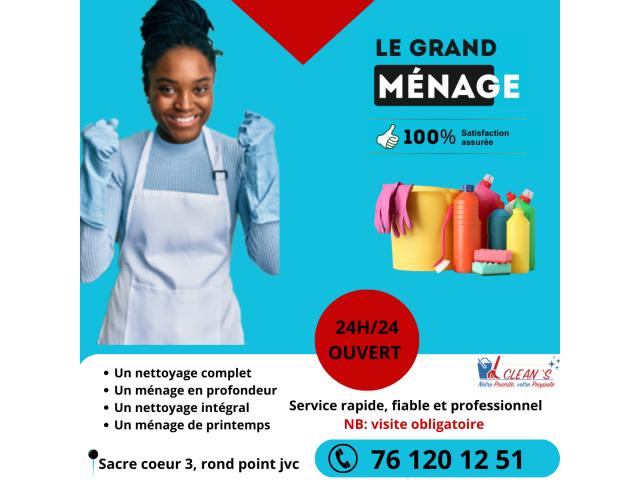 C EST PARTI POUR LE GRAND MÉNAGE