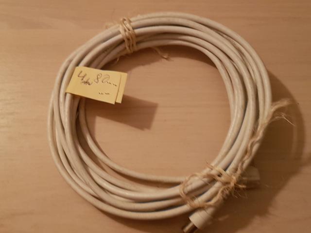 Câble de 4 M 80 pour télé coditel couleurs blanc