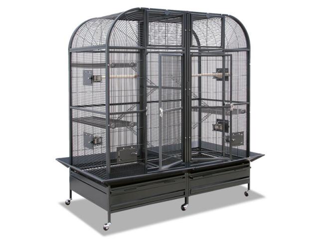 Photo Cage furet Palace anthracite cage montana Palace cage chinchilla cage qualite voliere rongeur volier image 1/1