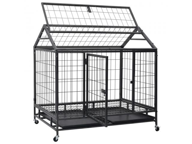 Photo Cage mobile pratique Maison cage chien cage chat cage intérieur cage voiture cage transport propreté image 1/3