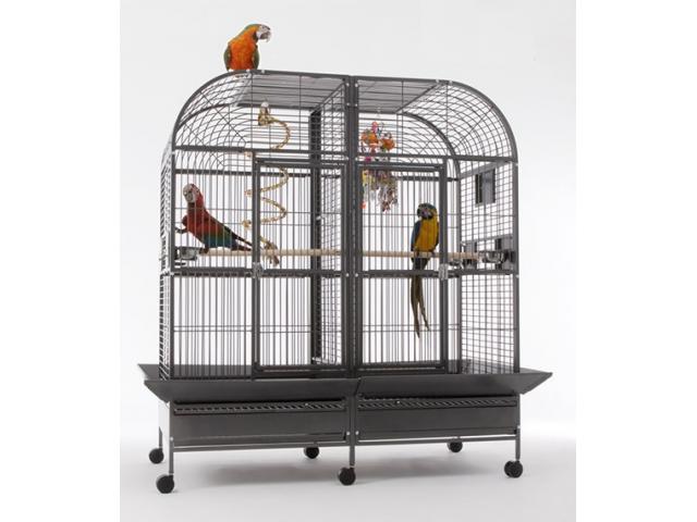 Photo Cage perroquet ara turquoise cage gris du gabon cage eclectus cage amazone voliere perroquet cage ka image 1/3