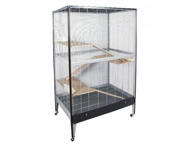 Cage rongeur Florence anthracite Happy Home 99 B voliere rongeur cage chinchilla cage gerbille cage 