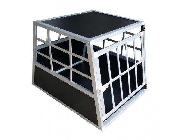 Photo Cage transport ALU S cage aluminium cage transport cage chien cage chat cage voiture cage légère image 1/2