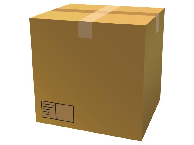 Caisse de déménagement.