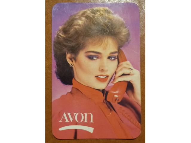 Calendrier de poche Avon