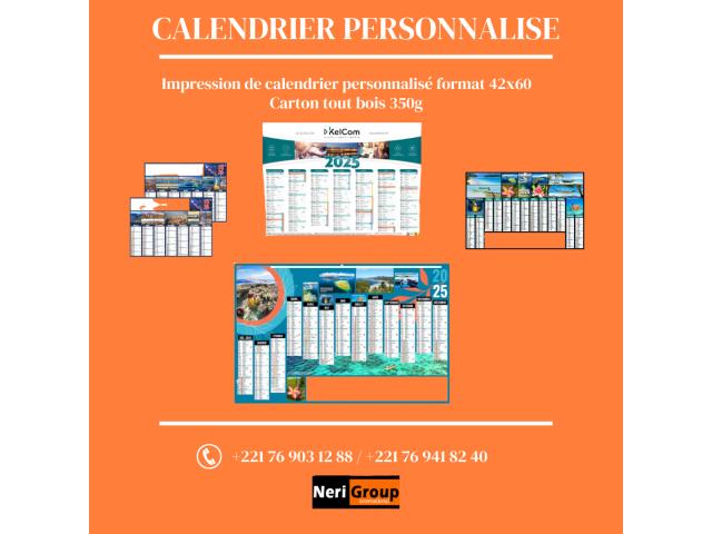 CALENDRIERS PERSONNALISÉS : VOTRE TEMPS, VOTRE STYLE !
