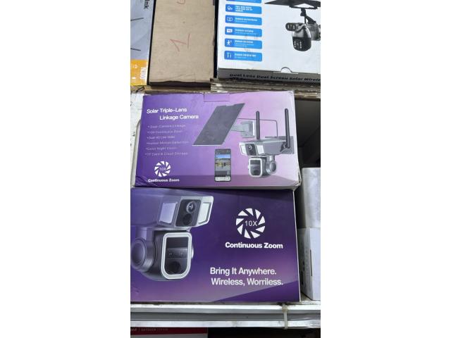 CAMÉRA SOLAIRE DISPONIBLE AU SÉNÉGAL