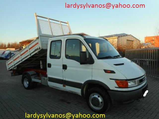 Camion benne Iveco Daily 50C13 double cabine