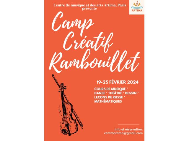 Camp créatif à Rambouillet
