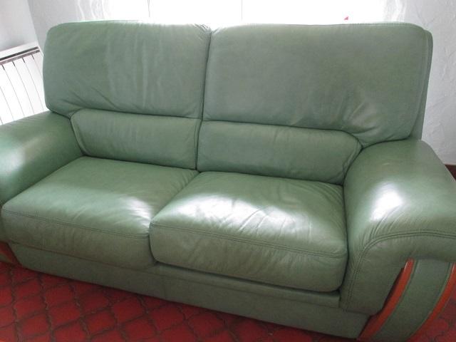 canapé cuir avec fauteuil cuir