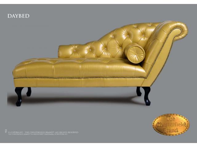 Photo Canapé lit Chesterfield Daybed (nom) couleur Or image 1/6