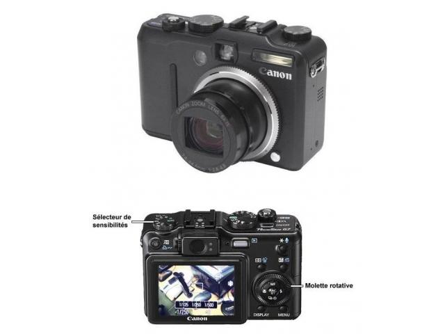 Canon PowerShot G7 - Appareil Photo Compact - 10 MP