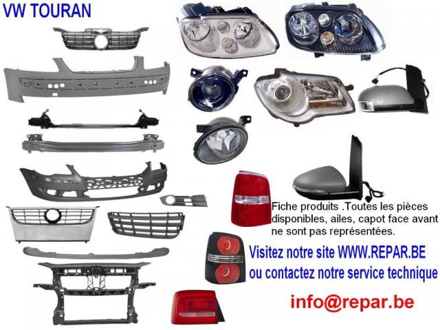 Photo capot VW TOURAN   REPAR.BE    TECHNICAR image 1/6