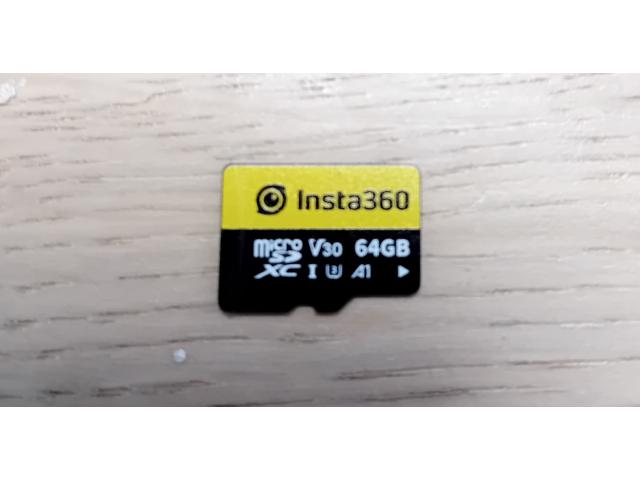 Carte mémoire insta360 64GB