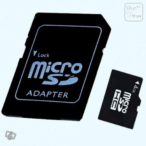 CARTE MICRO SD 4GB