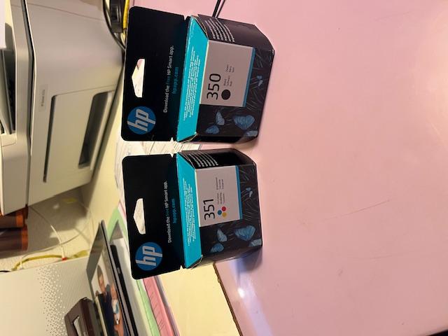 Photo cartouches HP 350 et 351 image 1/1