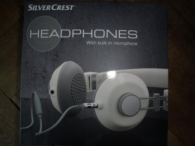 casque audio couleur blanc silvercrest neuf