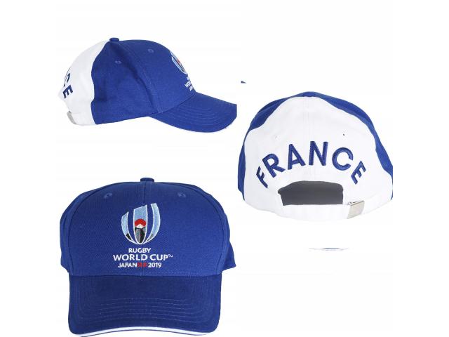 Casquette  (bleue) France - Coupe du Monde DE Rugby 2019