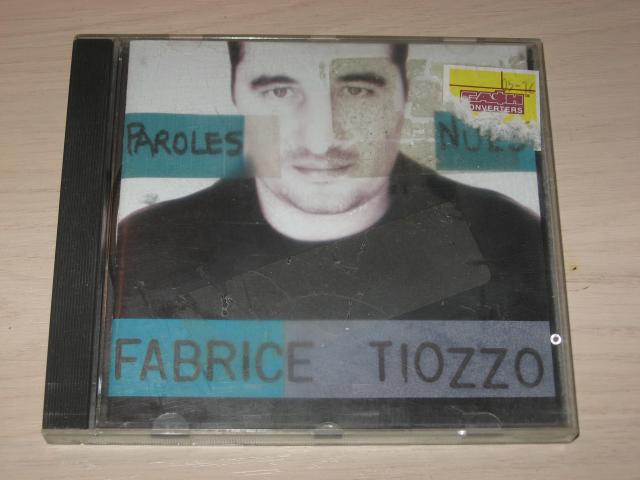 Photo cd audio fabrice tiozzo paroles nues image 1/2