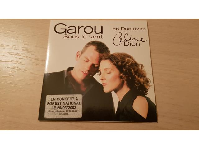 cd audio Garou en duo avec Celine Dion