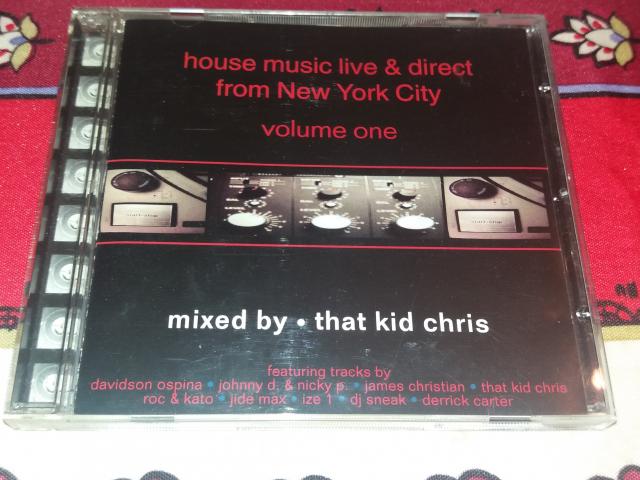 Cd audio house music live & direct vol 1