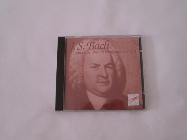 CD Bach - Concertos Brandebourgeois n° 1 - 2 - 3