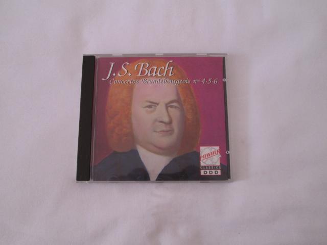 CD Bach - Concertos Brandebourgeois n° 4 - 5 - 6