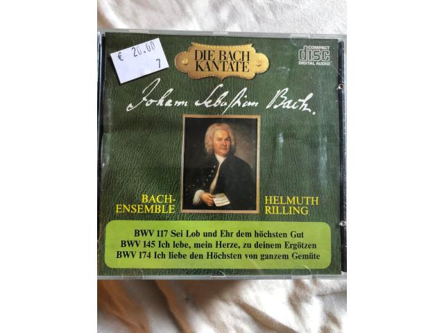 CD Bach Ensemble Helmut Rilling, La  5cantate de Bach