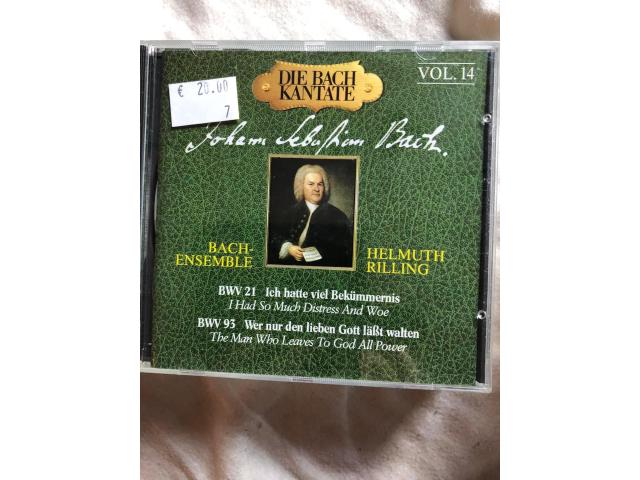 CD Bach Ensemble Helmut Rilling, La cantate de Bach 14