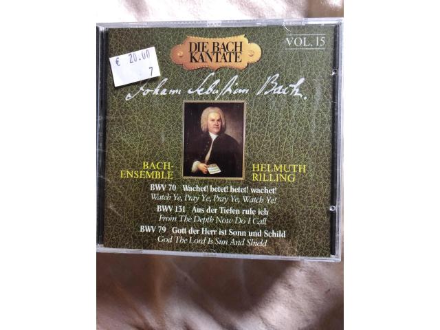 CD Bach Ensemble Helmut Rilling, La cantate de Bach 15