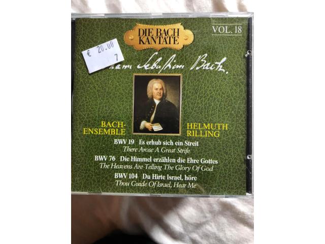 CD Bach Ensemble Helmut Rilling, La cantate de Bach 18