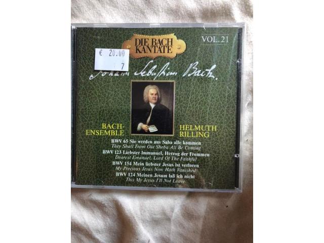 CD Bach Ensemble Helmut Rilling, La cantate de Bach 21
