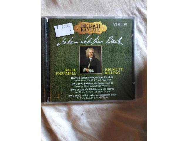 Photo CD Bach Ensemble Helmut Rilling, La cantate de Bach 59 image 1/2