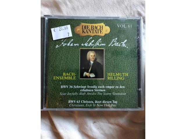 CD Bach Ensemble Helmut Rilling, La cantate de Bach 61