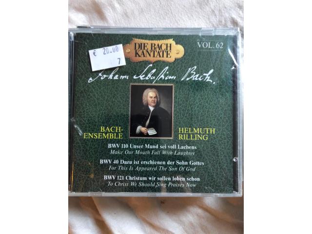 CD Bach Ensemble Helmut Rilling, La cantate de Bach 62