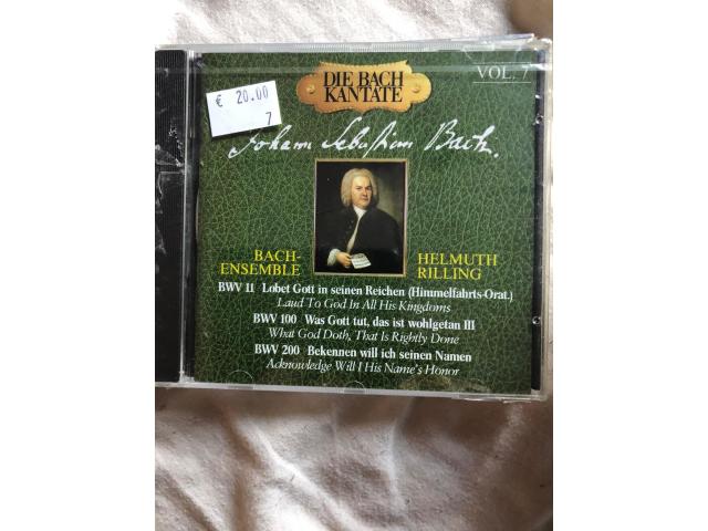 Photo CD Bach Ensemble Helmut Rilling, La cantate de Bach 7 image 1/2